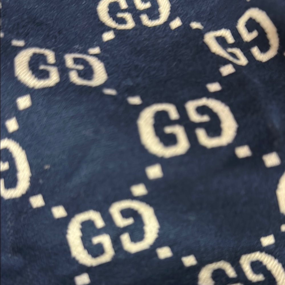 Gucci Dark Blue GG Patterned Shorts med- large - Picture 13 of 13